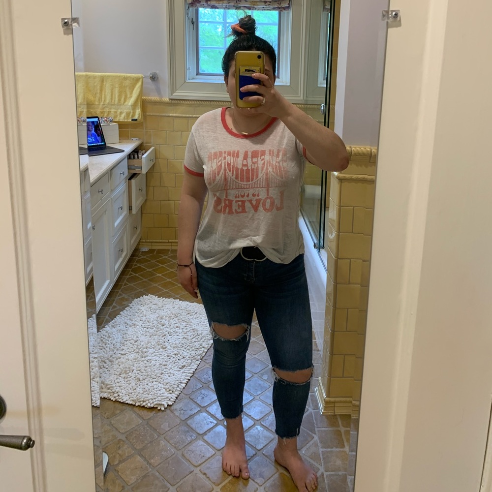 Free People Graphic Tee